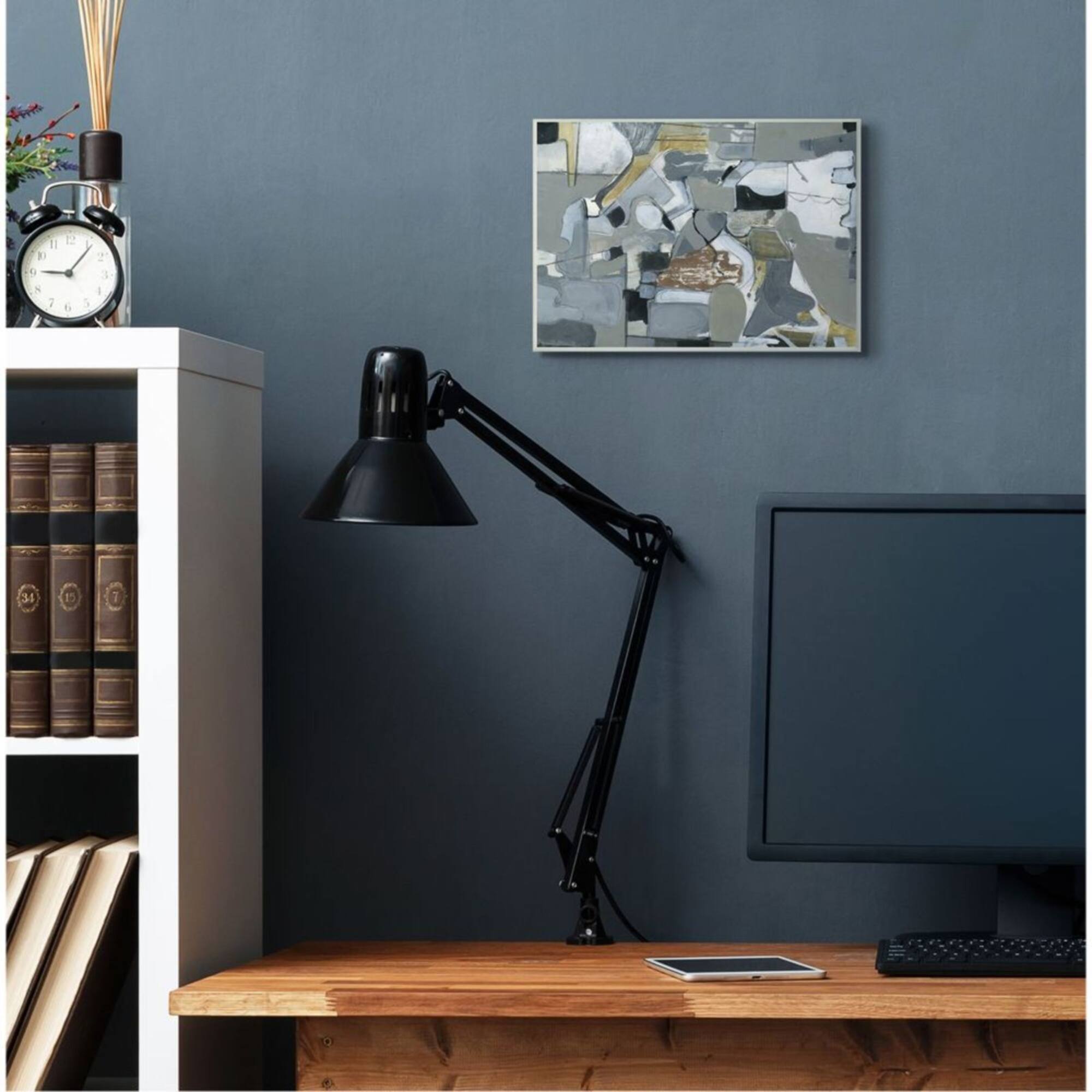 Stupell Industries Expressive Linework Abstract Shapes Wall Plaque